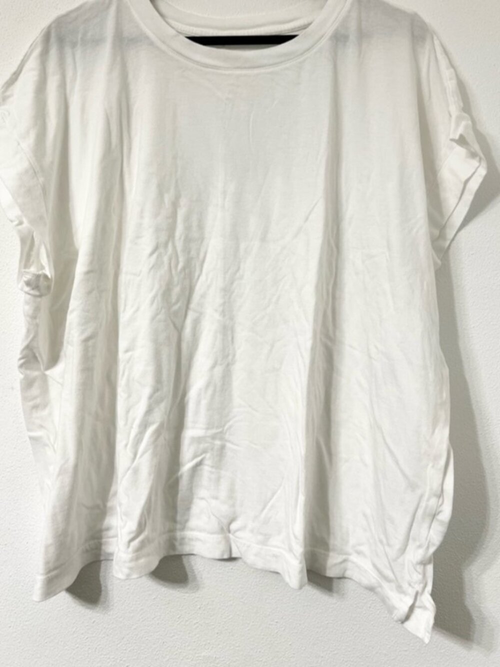 A New Day White Tee 3X Modal Blend Short Sleeve Top
